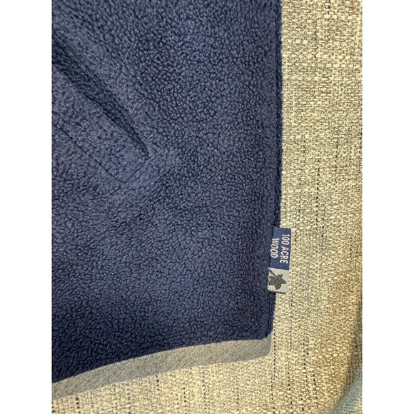 Disney Winnie Pooh Fleece Zip Vest Womens Size 18w/20w Blue‎ Sleeveless Logo - Picture 4 of 16